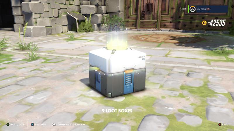 Illustration for article titled Blizzard Saves Overwatch Player From Loot Box Disaster